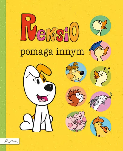 Książka - Reksio pomaga innym