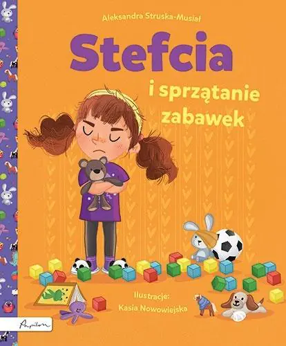 Książka - Stefcia i sprzątanie zabawek