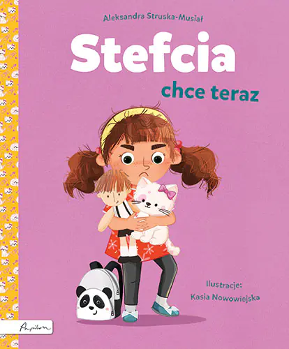 Książka - Stefcia chce teraz