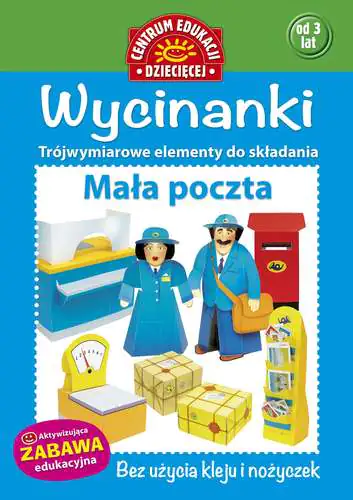 Książka - Wycinanki. Mała poczta