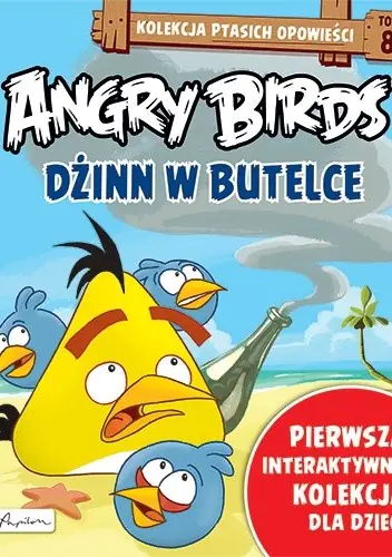 Książka - ANGRY BIRDS Dżinn w butelce