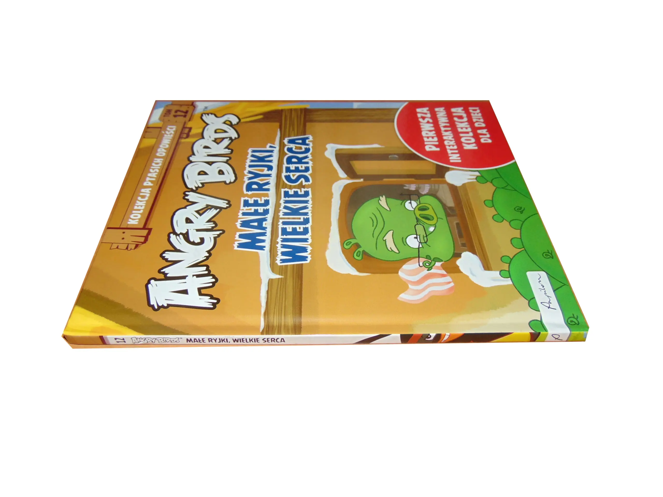 Książka - Kolekcja ptasich opow. 12 ANGRY BIRDS MAŁE RYJKI WIELKIE SERCA