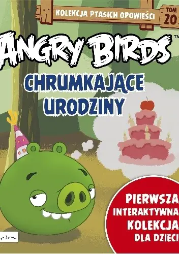 Książka - Angry Birds Chrumkające Urodziny