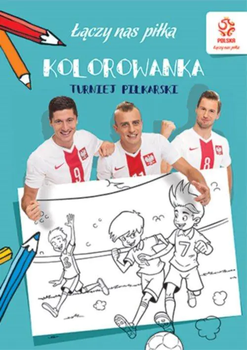 Książka - PZPN. Turniej piłkarski. Kolorowanka