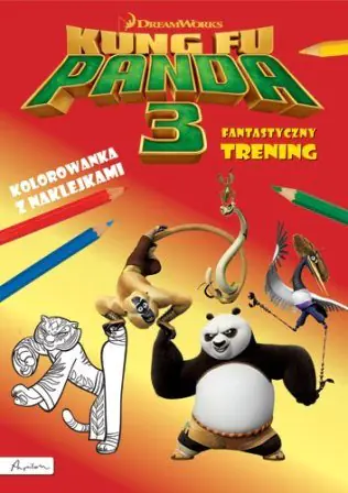 Książka - Dream Works. Kung Fu Panda 3. Fantastyczny Trening