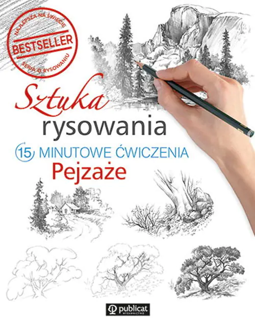 Książka - Sztuka rysowania. Pejzaże. 15-minutowe ćwiczenia