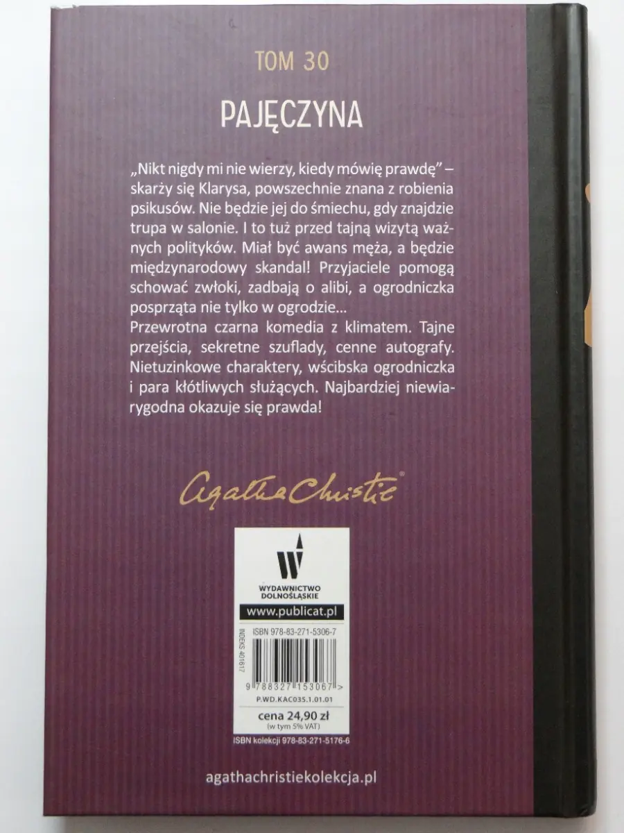 Książka - Pajęczyna