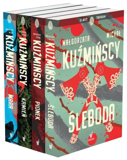 Książka - Pakiet: Etnokryminały: Śleboda / Pionek / Kamień / Mara