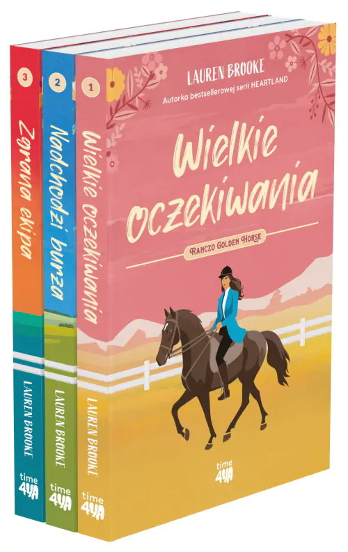 Książka - Pakiet: Ranczo Golden Horse. Tom 1-3