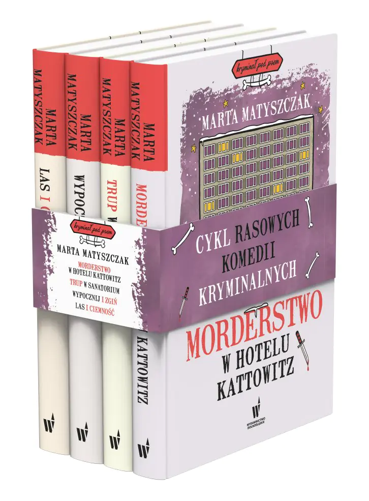 Książka - Pakiet: Kryminał pod psem. Tom 5-8