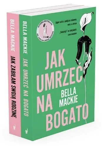 Książka - Pakiet - B. Mackie: Jak zabiłam swoją rodzinę / Jak umrzeć na bogato