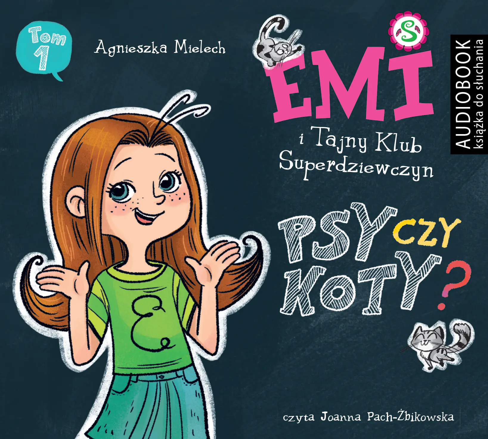 Książka - Psy czy koty? Emi i Tajny Klub Superdziewczyn. Tom 1