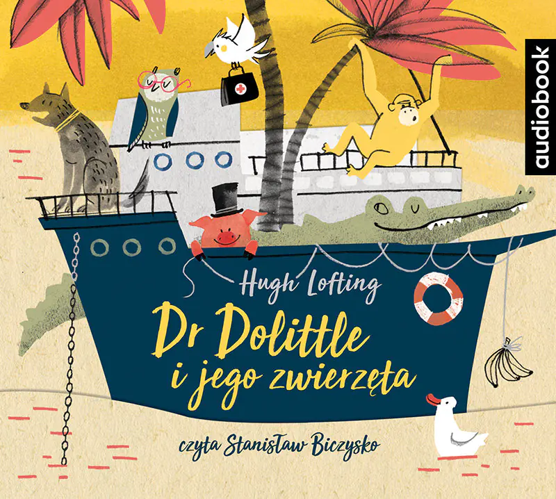 Książka - Doktor Dolittle i jego zwierzęta