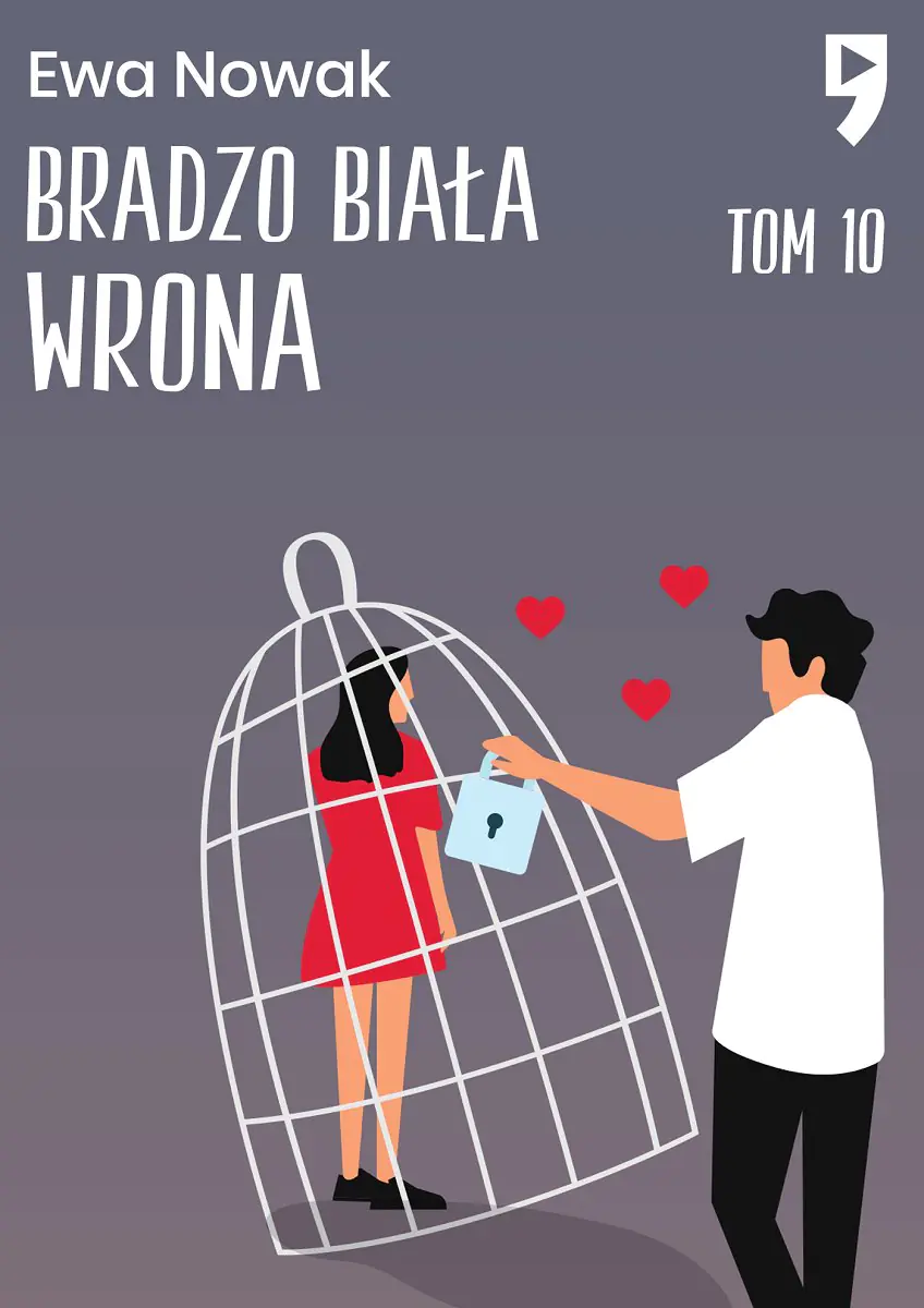 Książka - Bardzo biała wrona. Miętowa. Tom 10