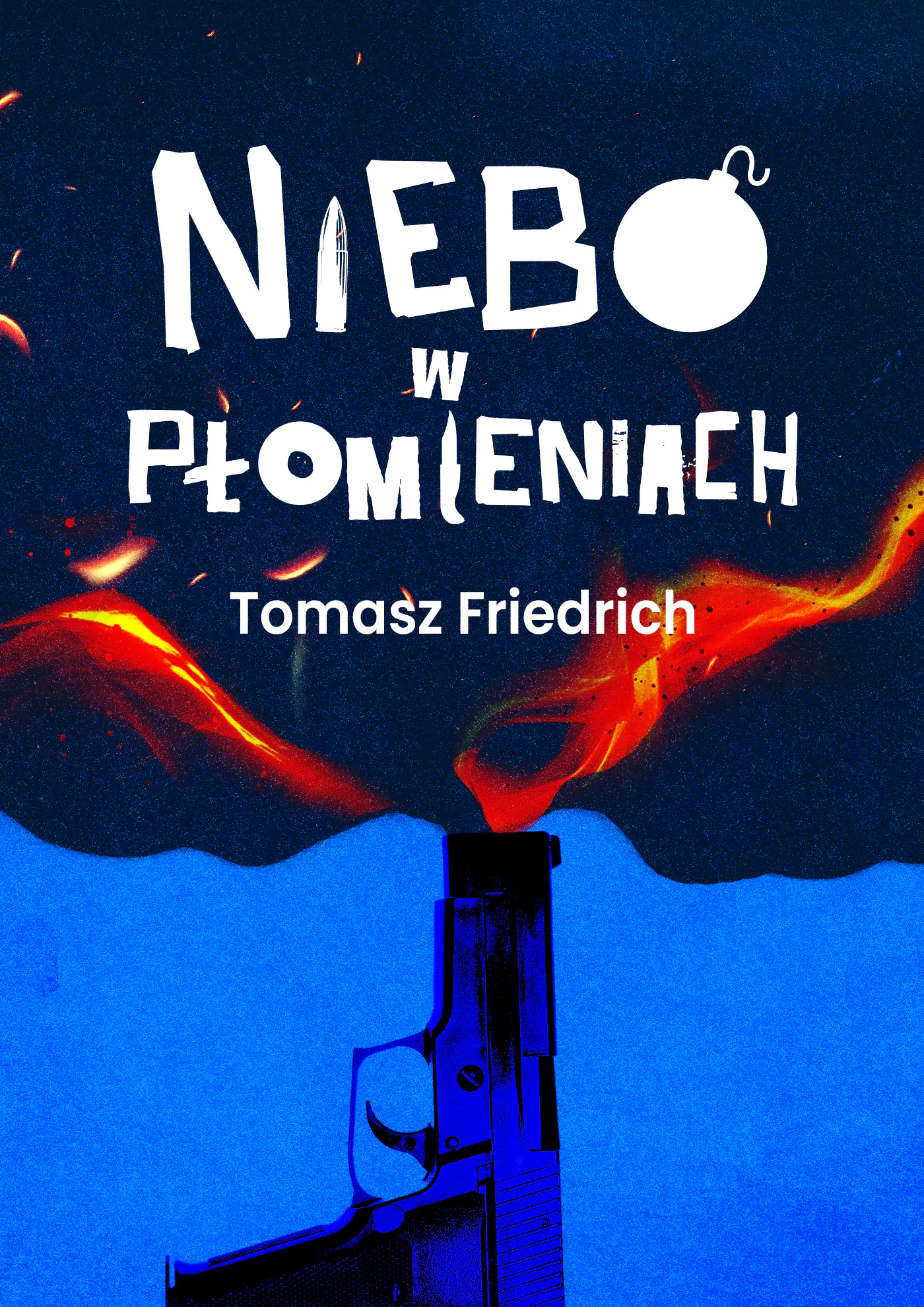 Książka - Niebo w płomieniach