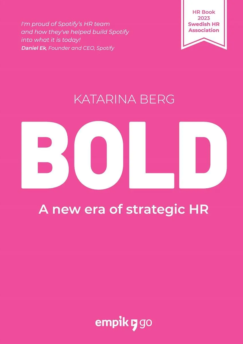 Książka - Bold. A new era of strategic HR. Wersja angielska