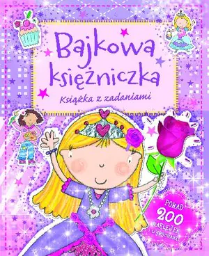 Książka - Bajkowa księżniczka. Książka z zadaniami