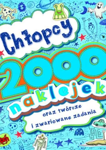 Książka - Chłopcy. 2000 naklejek