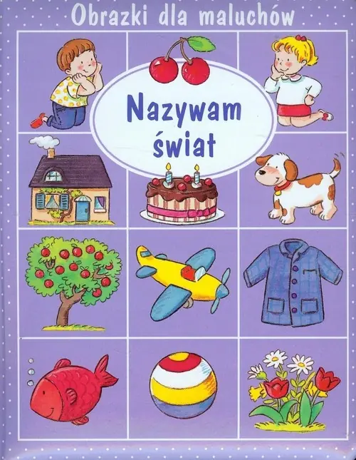 Książka - Obrazki dla maluchów. Nazywam świat