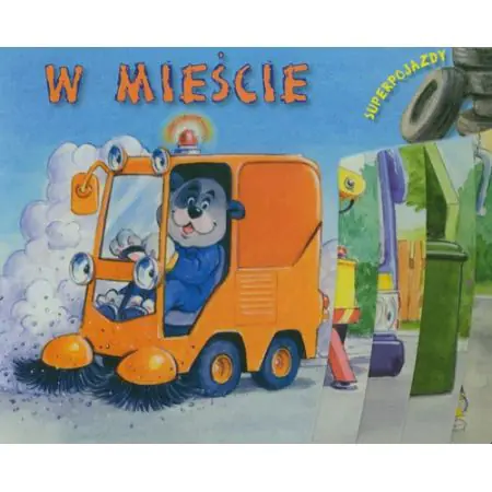 Książka - W mieście Superpojazdy