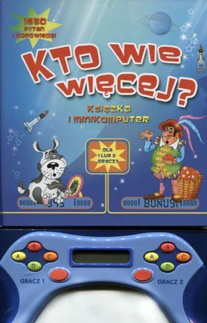 Książka - Kto wie więcej? Książka i minikomputer