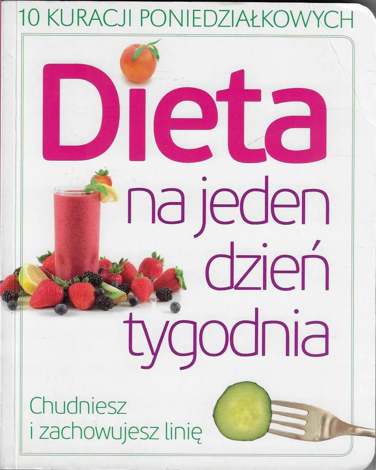 Książka - Dieta na jeden dzień tygodnia