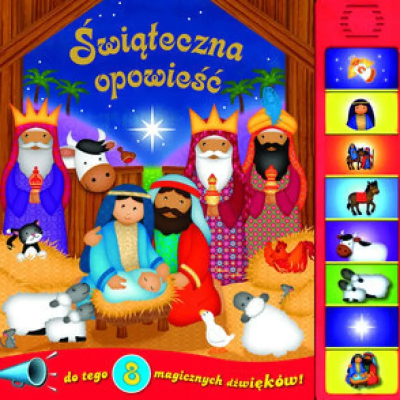 Książka - Świąteczna opowieść oraz 8 magicznych dźwięków
