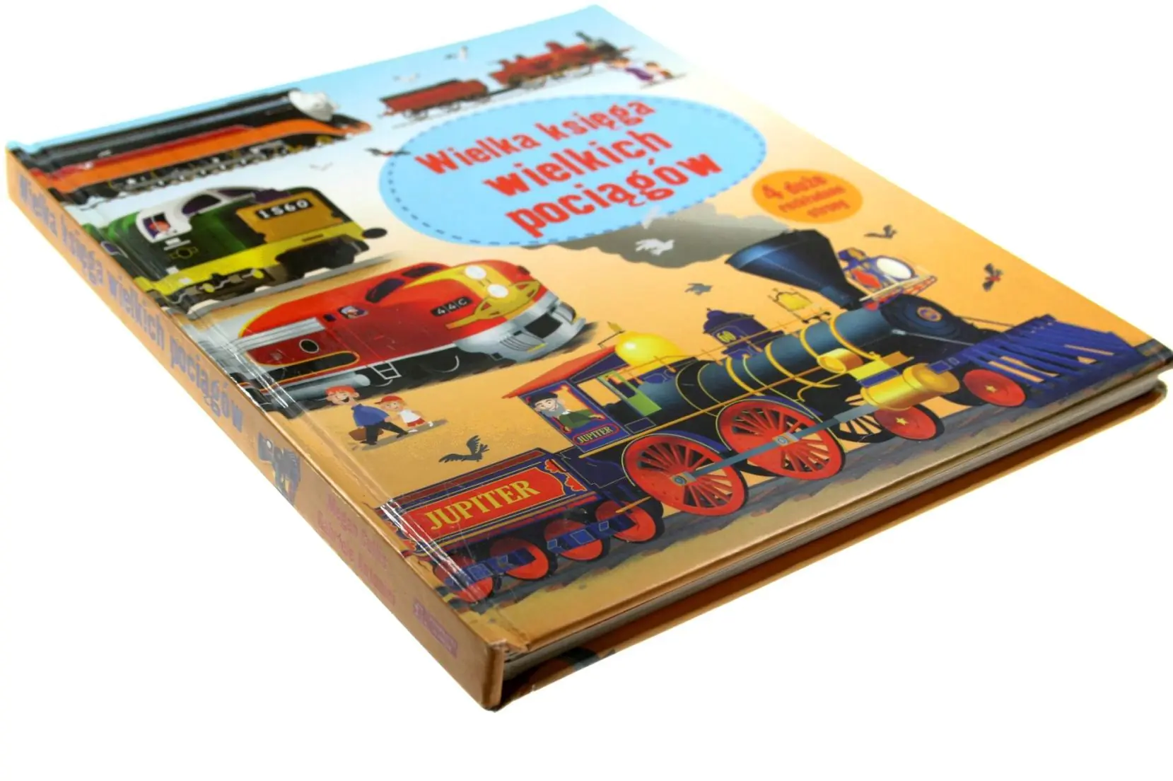 Książka - Wielka księga wielkich pociągów