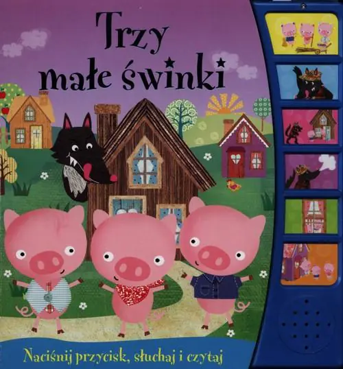 Książka - Trzy małe świnki