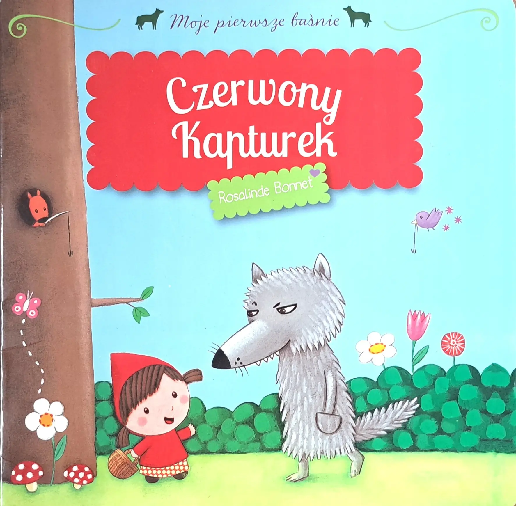 Książka - Czerwony kapturek. Moje pierwsze baśnie