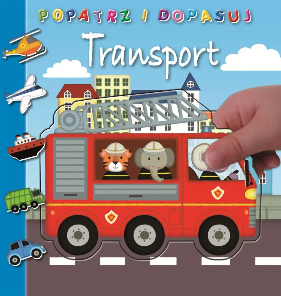 Książka - Popatrz i dopasuj. Transport