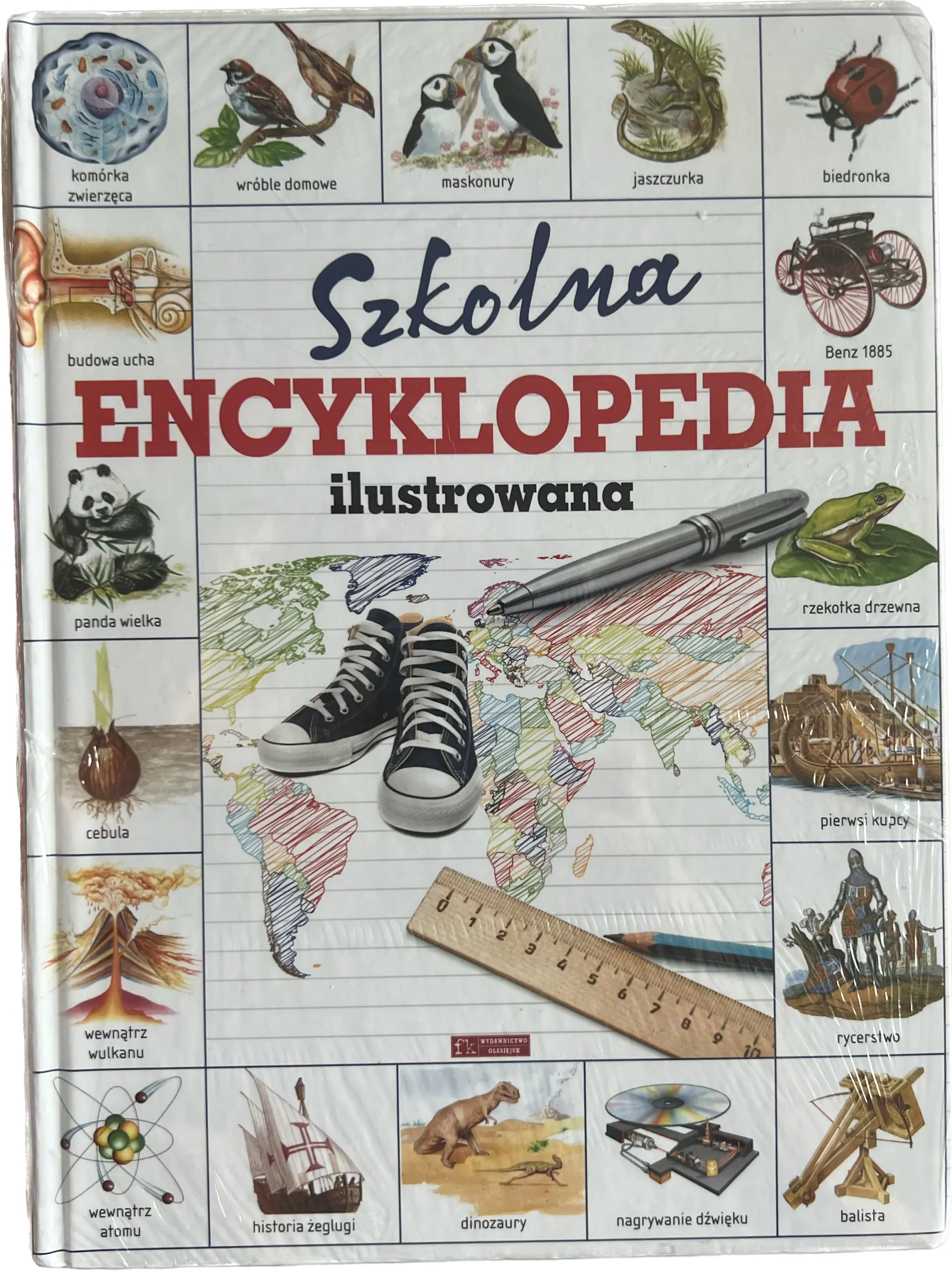 Książka - Szkolna encyklopedia ilustrowana