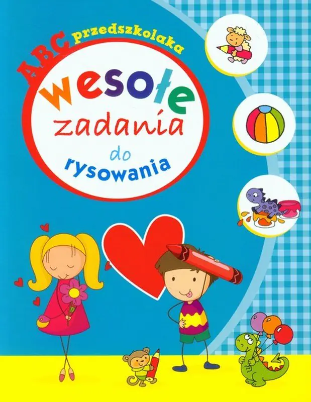 Książka - ABC przedszkolaka. Wesołe zadania do rysowania