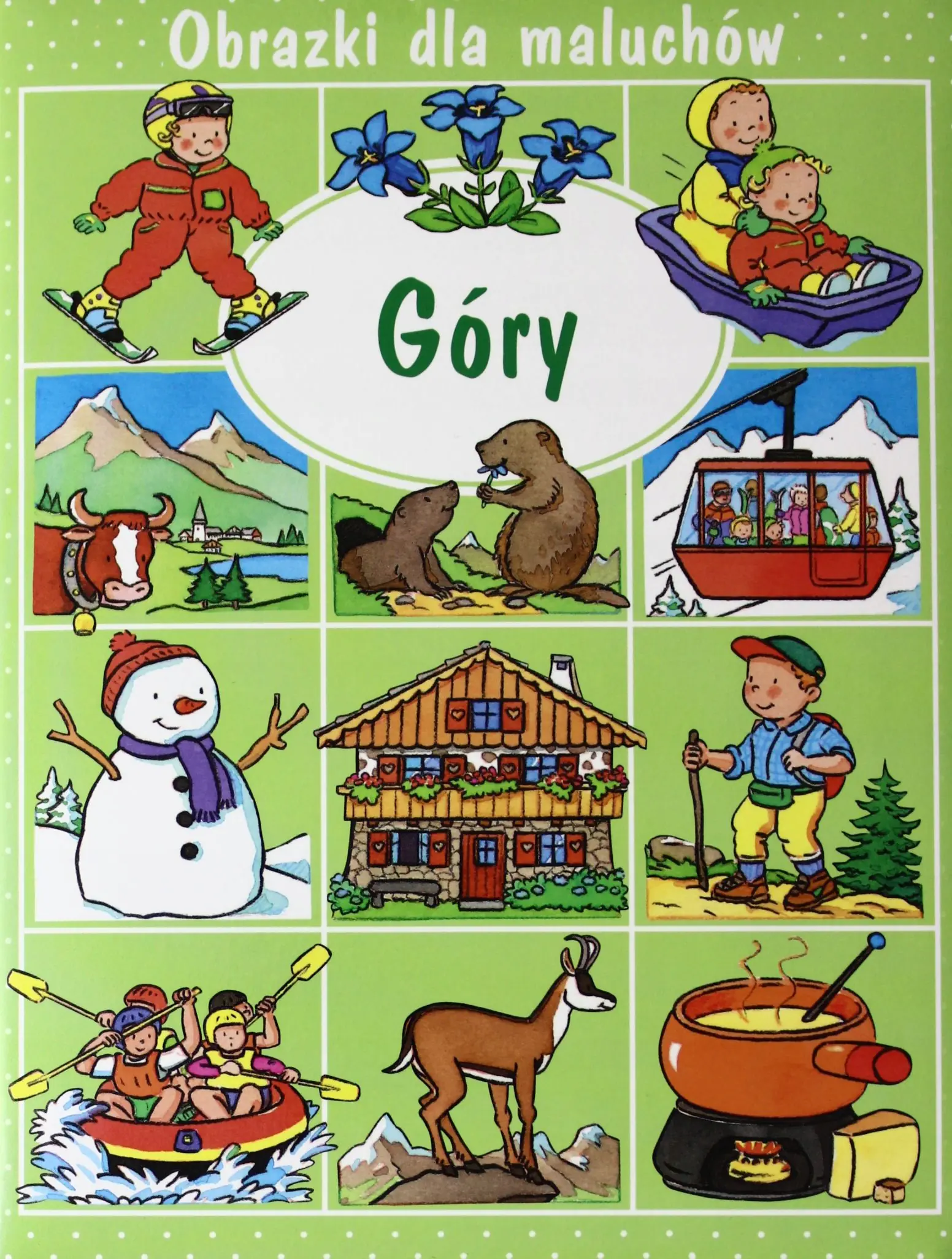 Książka - Obrazki dla maluchów. Góry