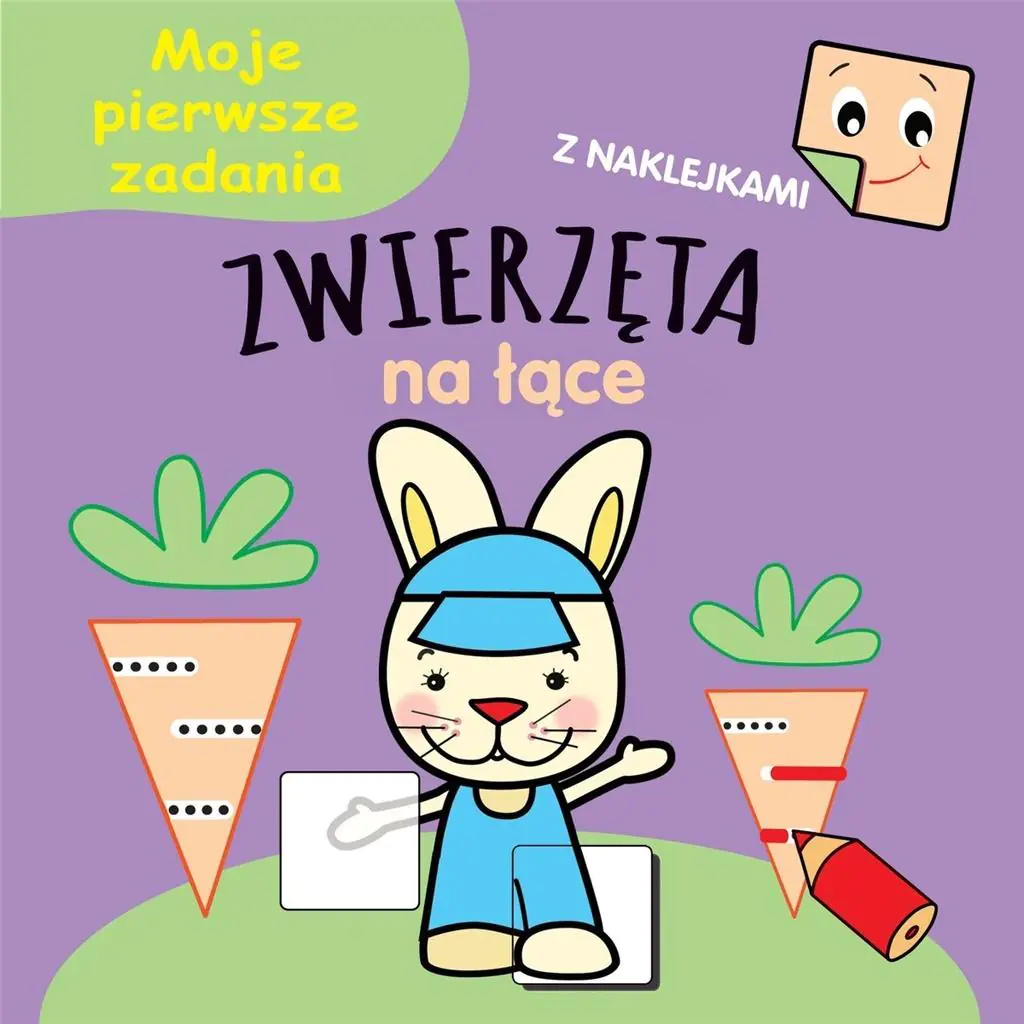 Książka - Moje pierwsze zadania. Zwierzęta na łące
