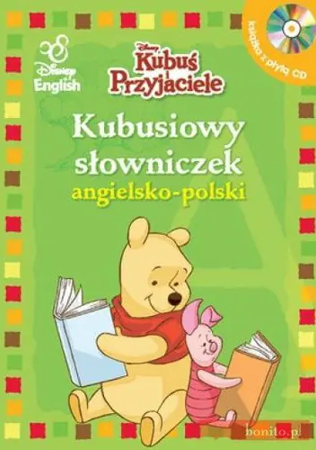 Książka - Kubusiowy słowniczek angielsko-polski. Książka z płytą CD