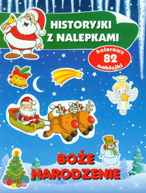 Książka - Boże Narodzenie. Historyjki z nalepkami