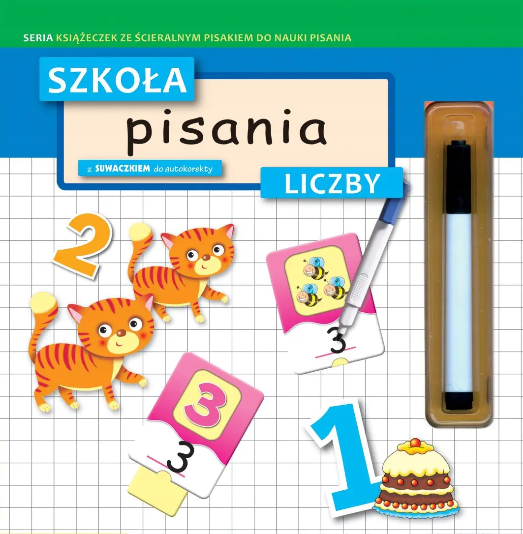 Książka - Szkoła pisania: Liczby
