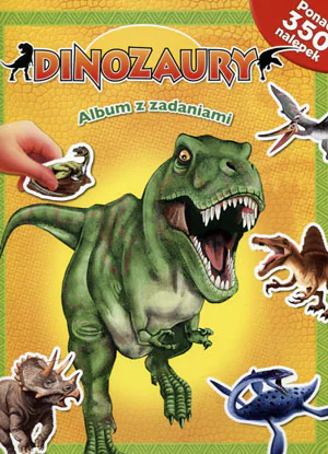 Książka - Dinozaury. Album z zadaniami