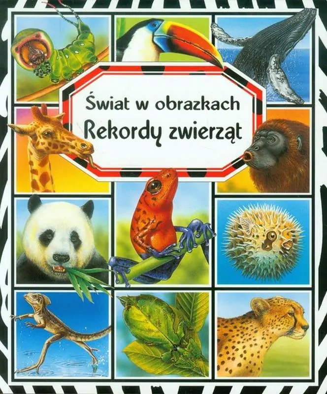 Książka - Rekordy zwierząt Świat w obrazkach