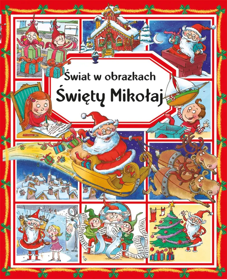 Książka - Świat w obrazkach św Mikołaj