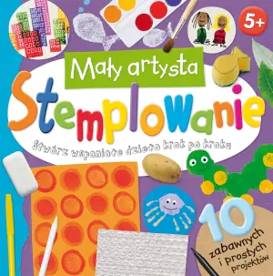 Książka - Mały artysta. Stemplowanie