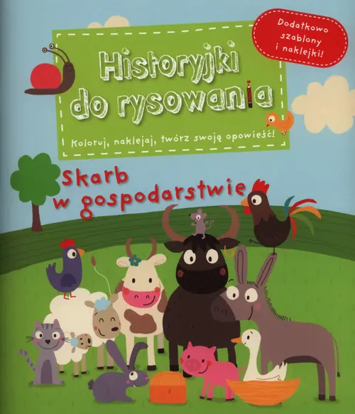 Książka - Skarb w gospodarstwie. Historyjki do rysowania