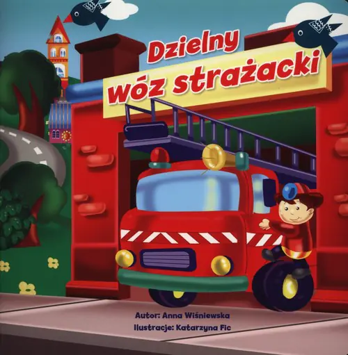 Książka - Dzielny wóz strażacki