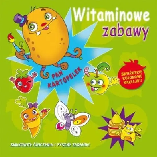 Książka - Witaminowe zabawy. Pan Kartofelek