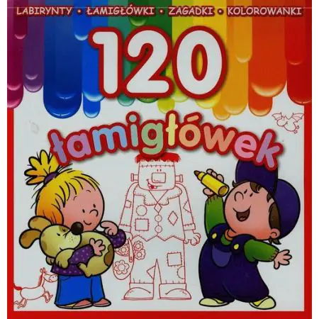Książka - 120 łamigłówek
