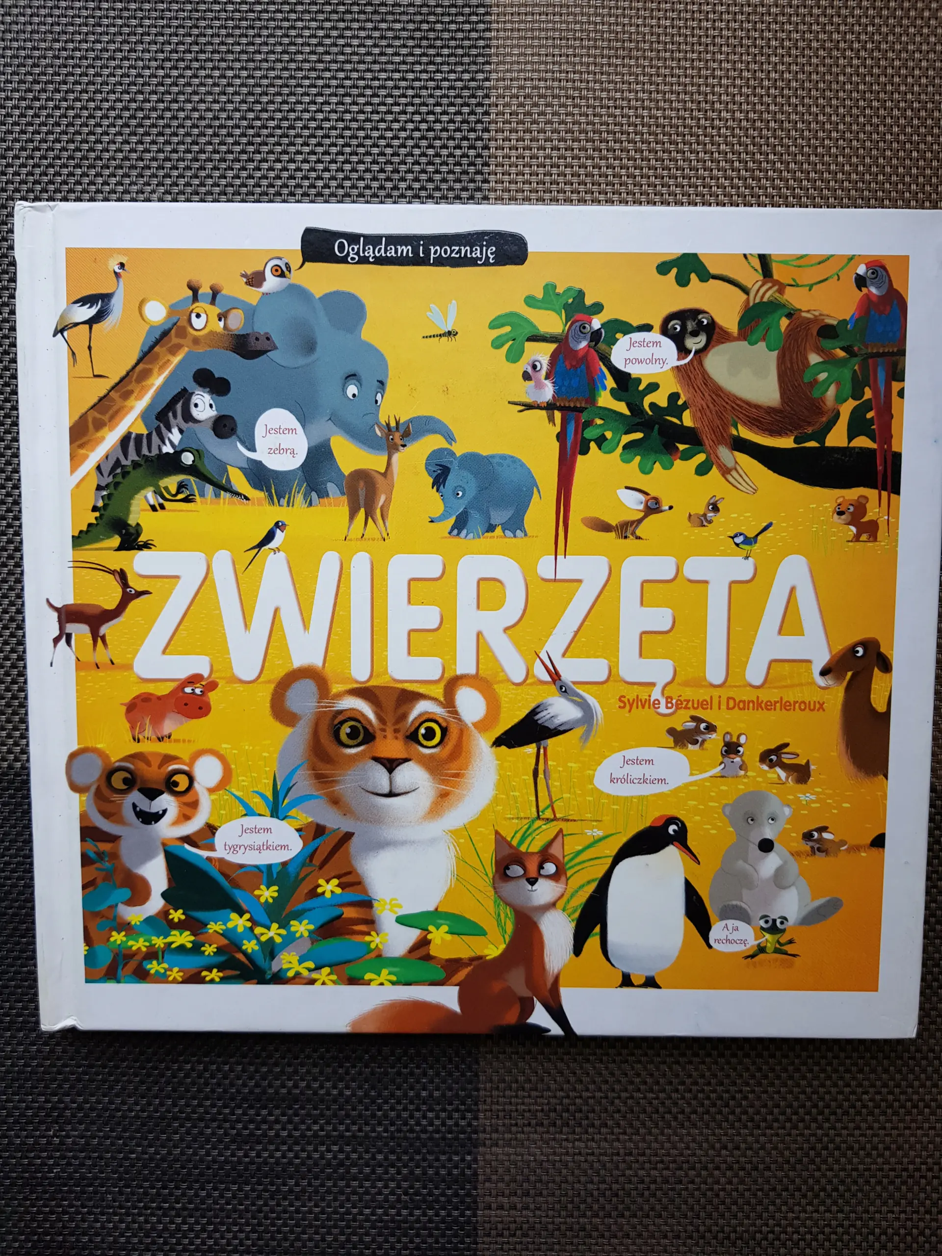 Książka - Oglądam i poznaję. Zwierzęta
