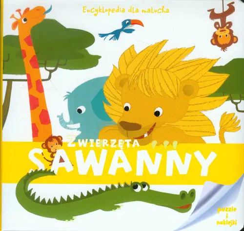 Książka - Encyklopedia dla malucha. Zwierzęta Sawanny