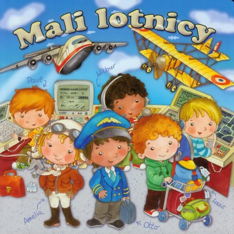 Książka - Mali lotnicy