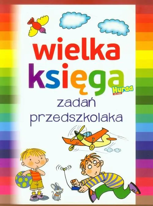 Książka - Wielka księga zadań przedszkolaka